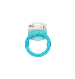 Messy Mutts Messy Mutts totally pooch Chew'n'Tug anneau 6.5'' bleu