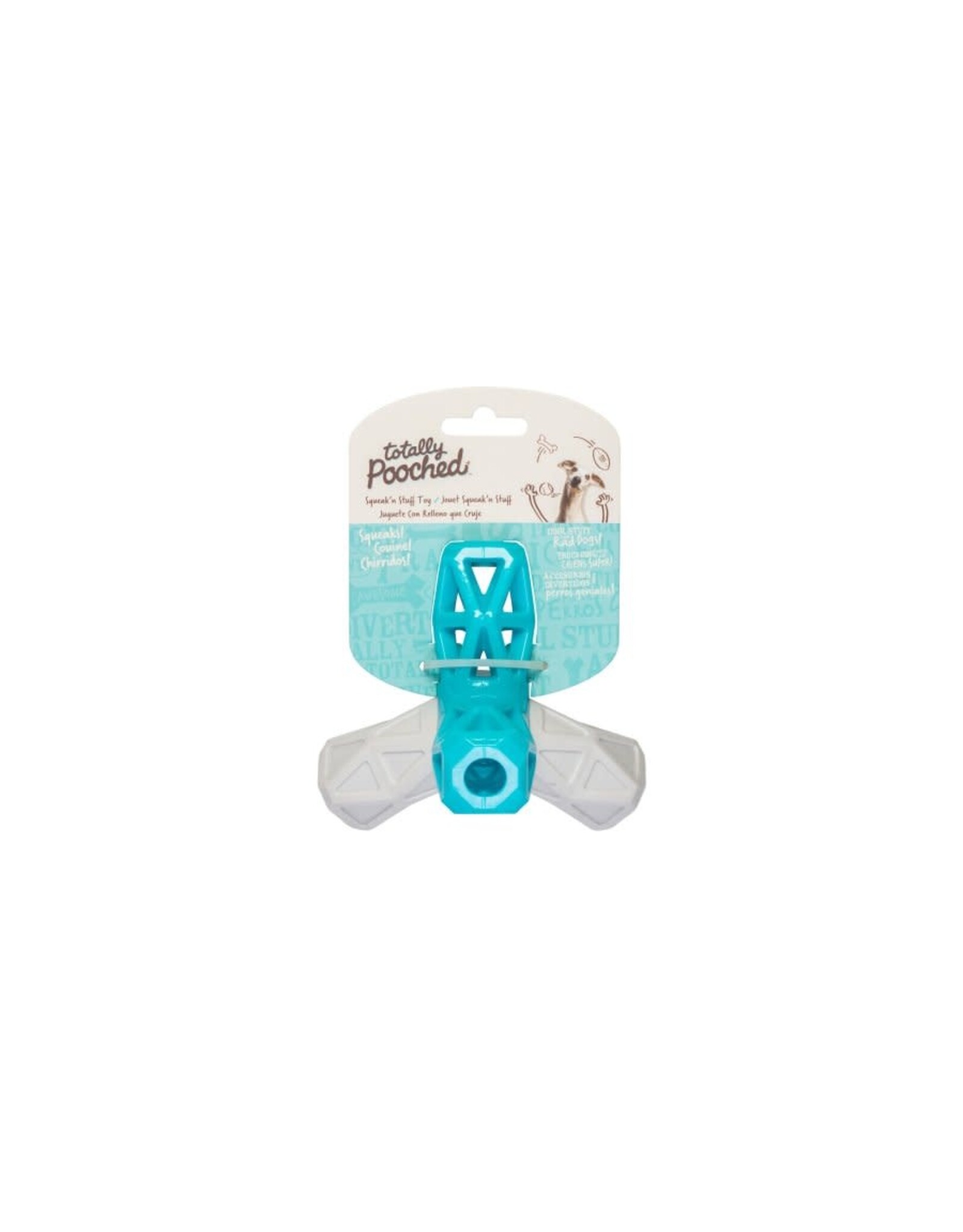 Messy Mutts Messy Mutts totally pooch Squeak'n'Stuff  5''