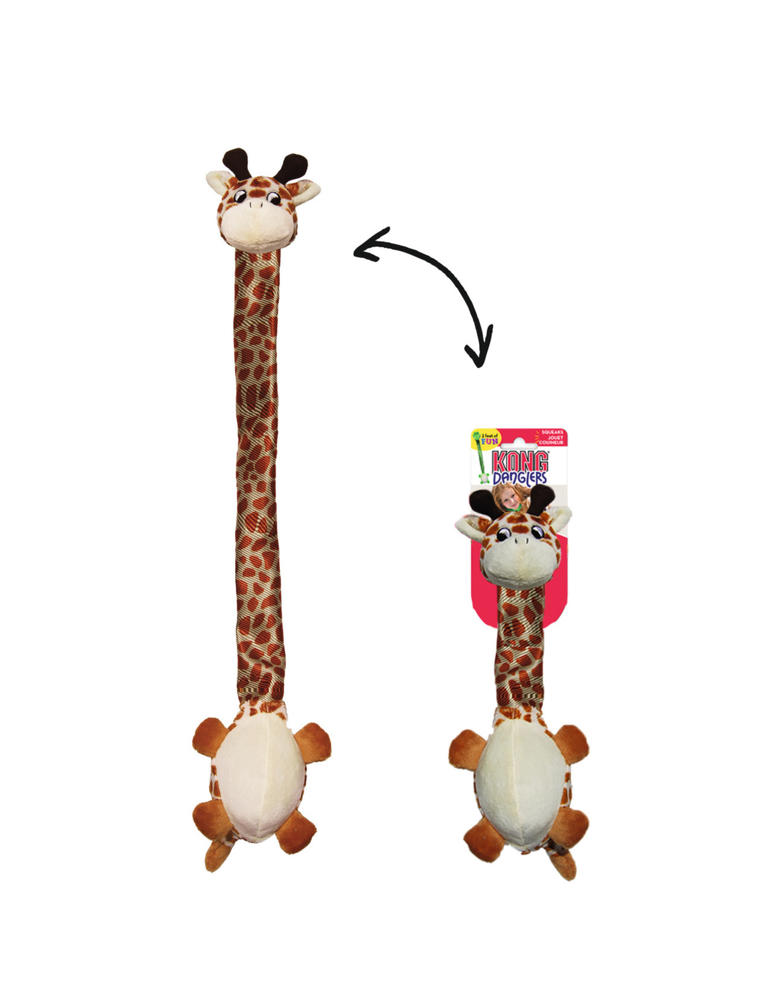 kong *DISC*  Kong Danglers girafe L