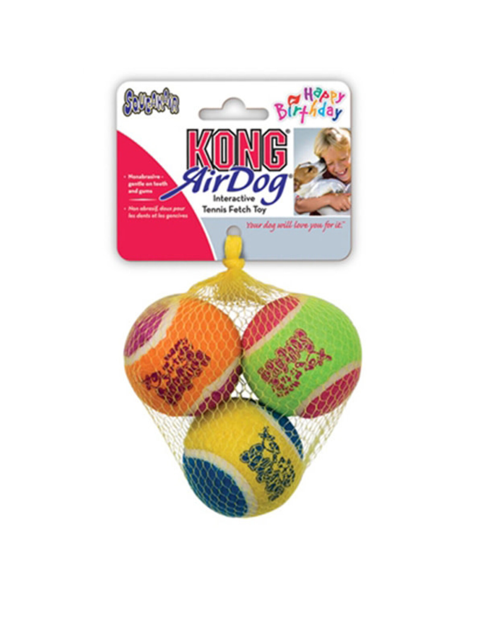 kong Kong Squeakair birthday ball M (Pqt.3)