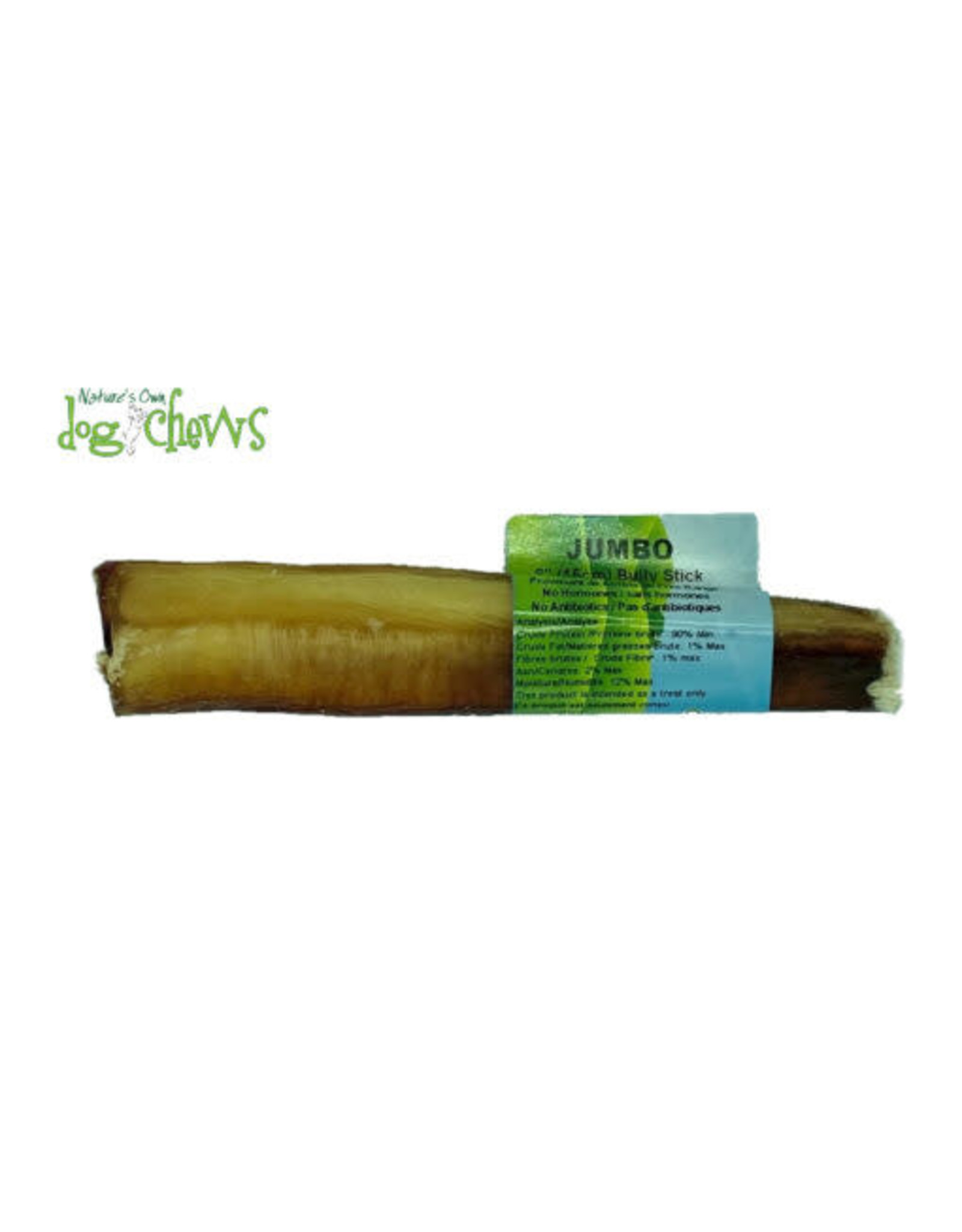 natures own dog chews Nature's Own bâton boeuf 4-6'' jumbo vrac