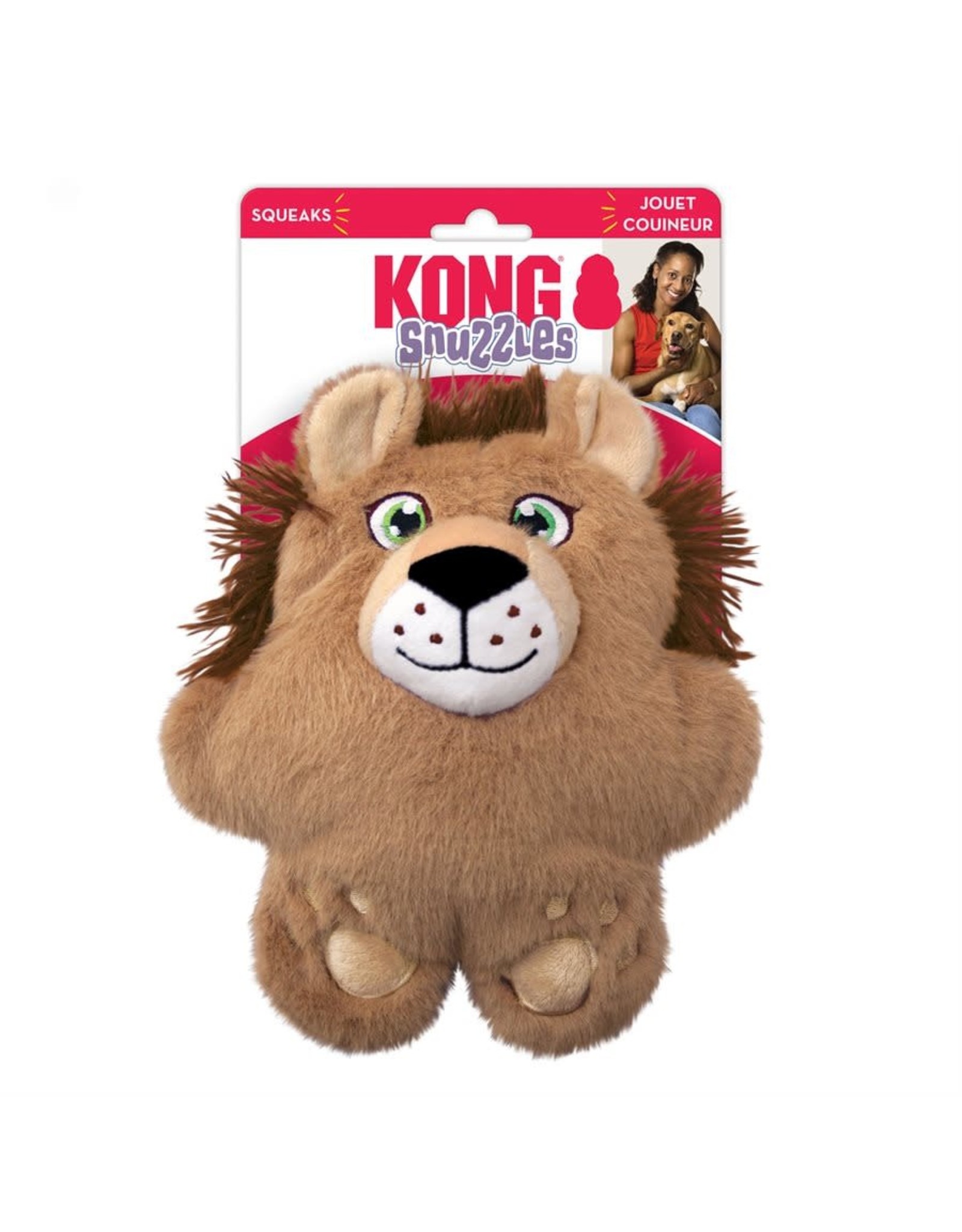 kong *DISC* Kong Snuzzles lion M
