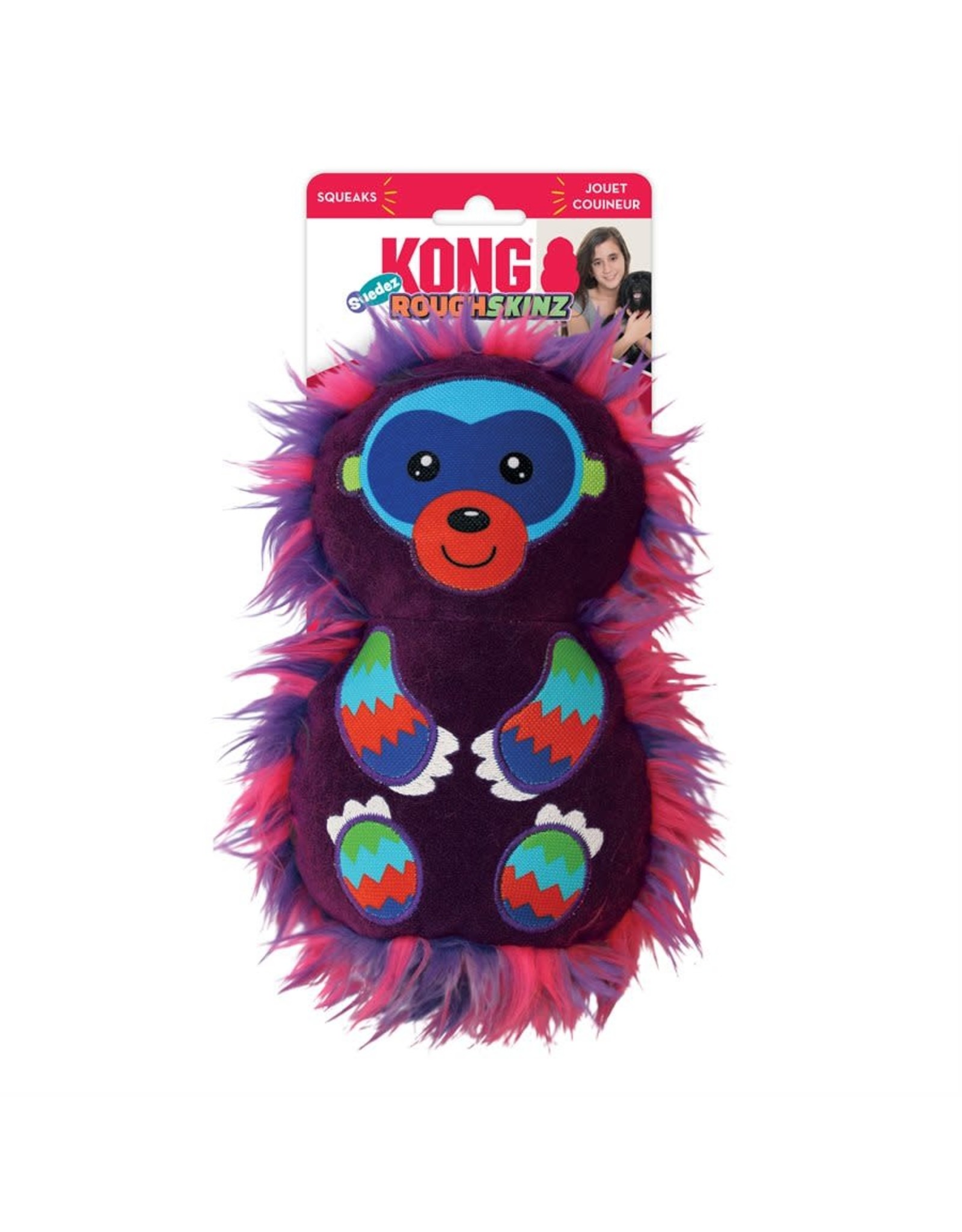 kong *DISC* Kong Roughskinz Suedez monkey M