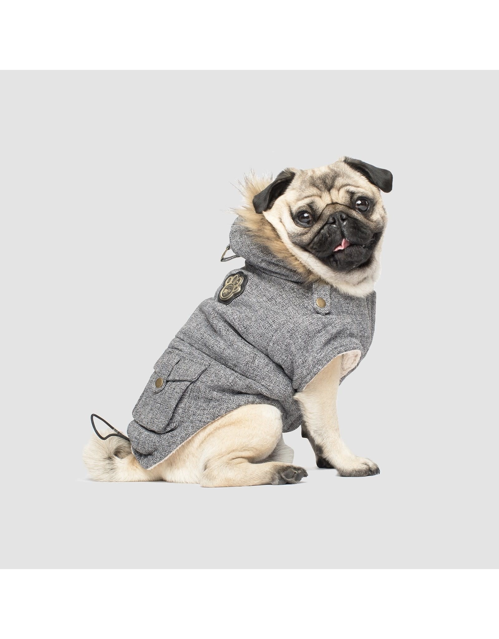 canada pooch Canada Pooch Army parka gris