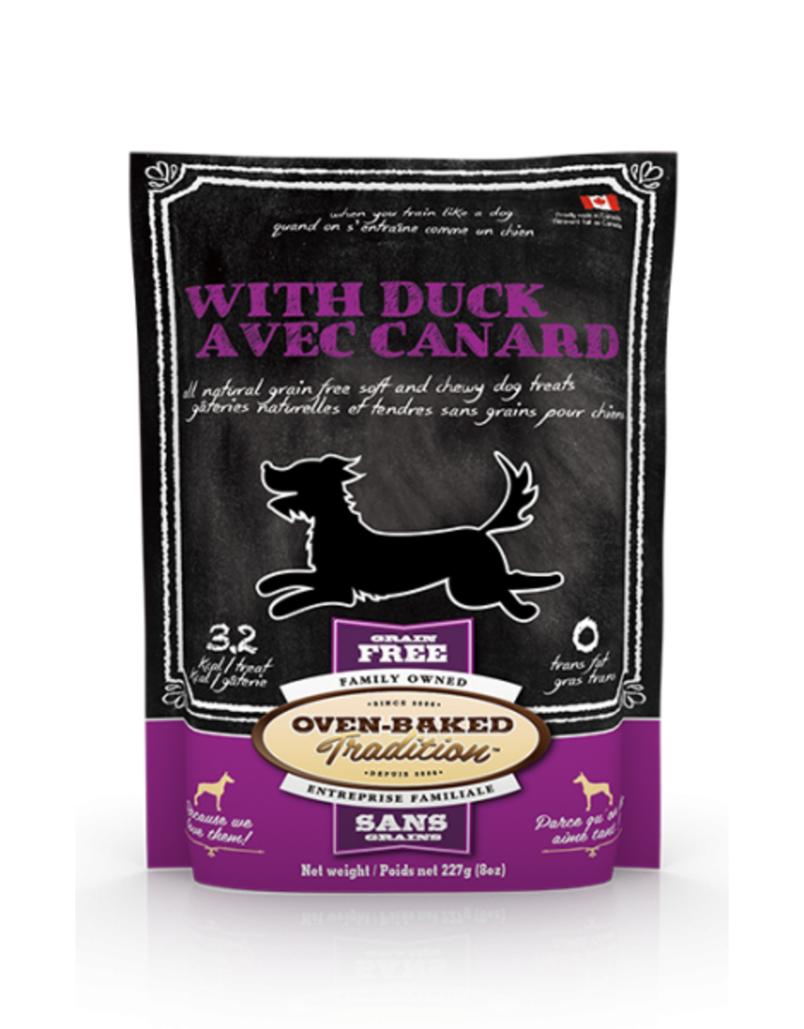 Oven-Baked Tradition Oven-Baked Gâteries Canard 8oz