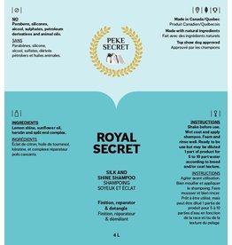 Peke Secret PEKE Royal Secret Shampoing 500ml