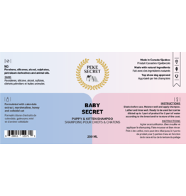 Peke Secret PEKE Baby Secret Shampoing 250ml