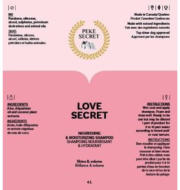 Peke Secret PEKE Love Secret Shampoing 500ml