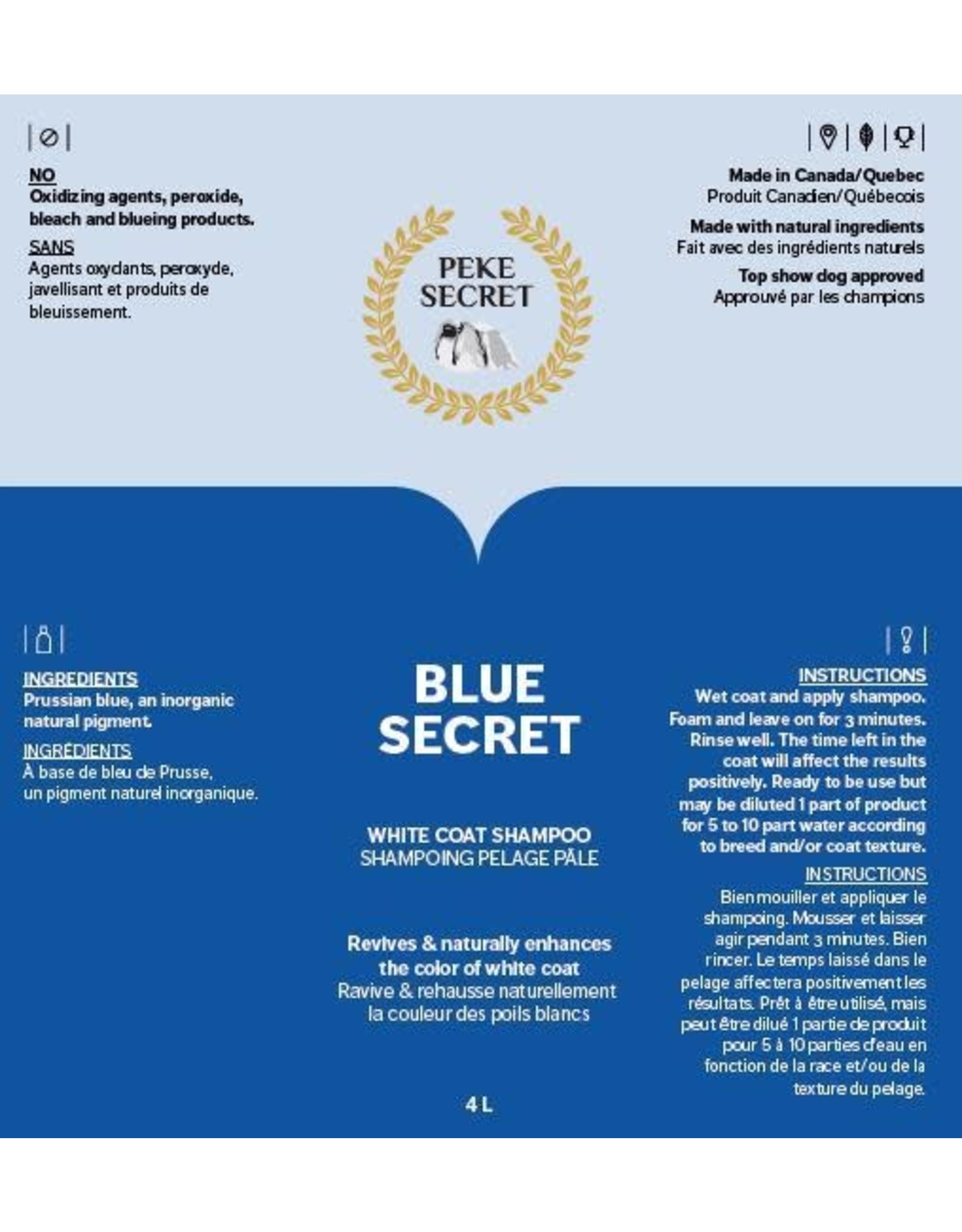 Peke Secret PEKE Blue Secret 500ml