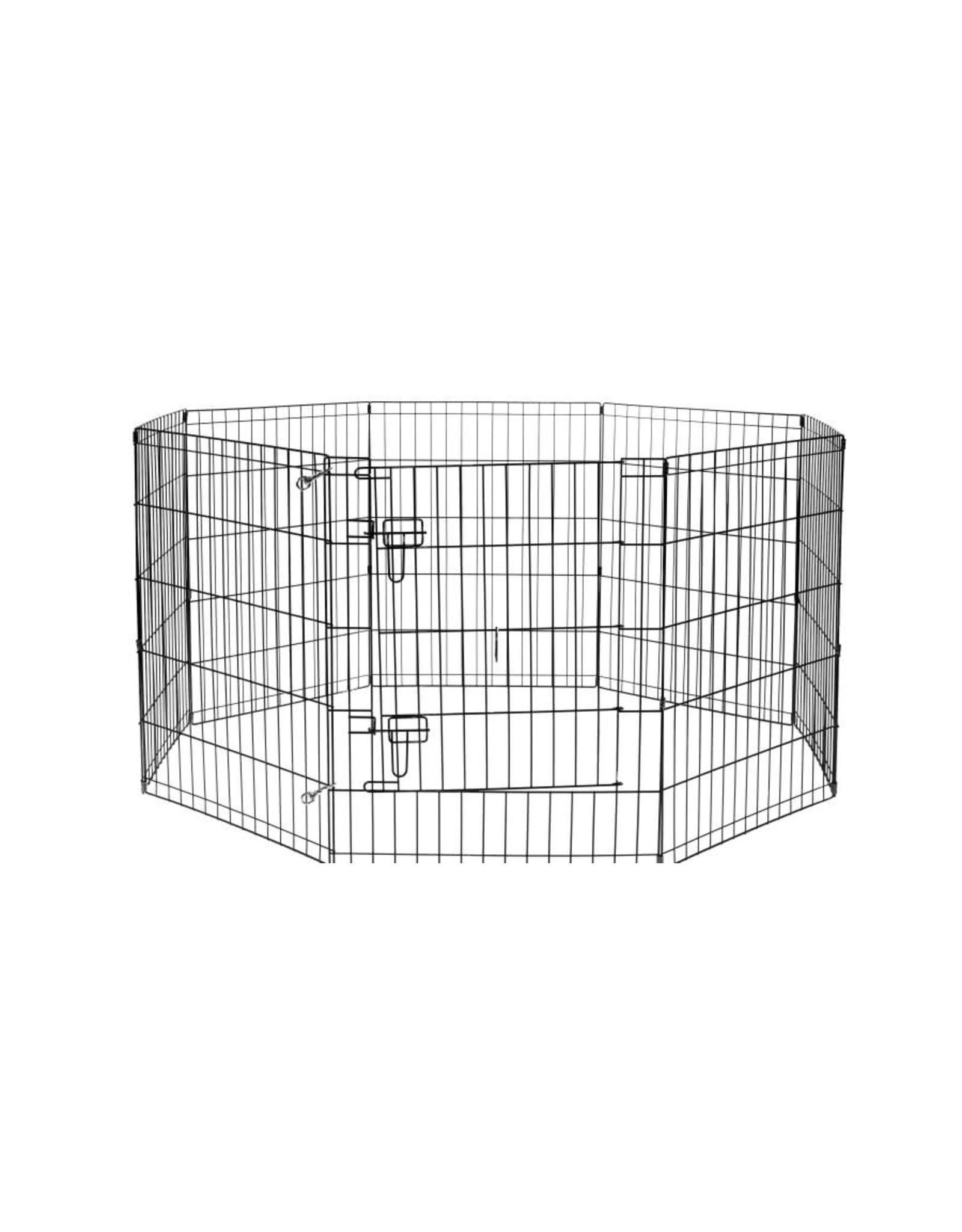 Bud's Bud'z enclos 8 sections porte 24x36''