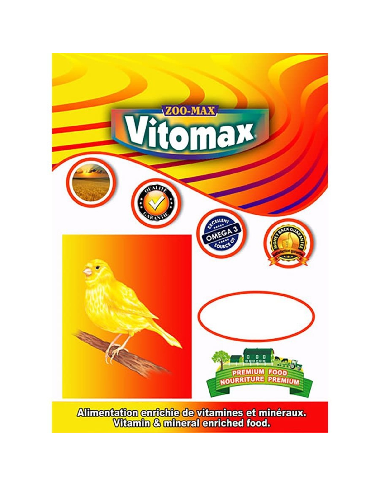 Zoo-Max Vitomax Nourriture Serin 2lbs