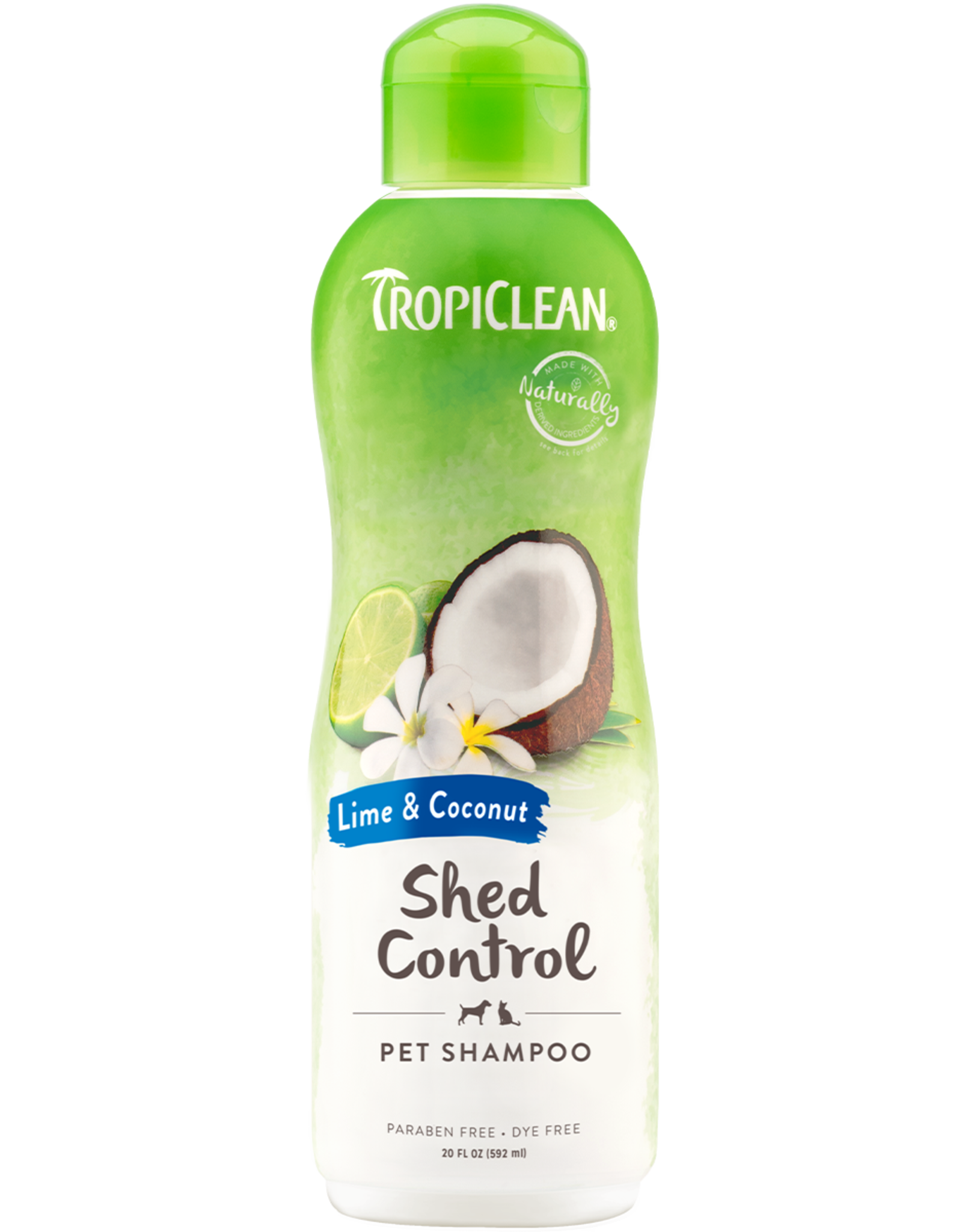 Tropiclean Tropiclean Shampoing mue Lime et Noix de coco 20oz