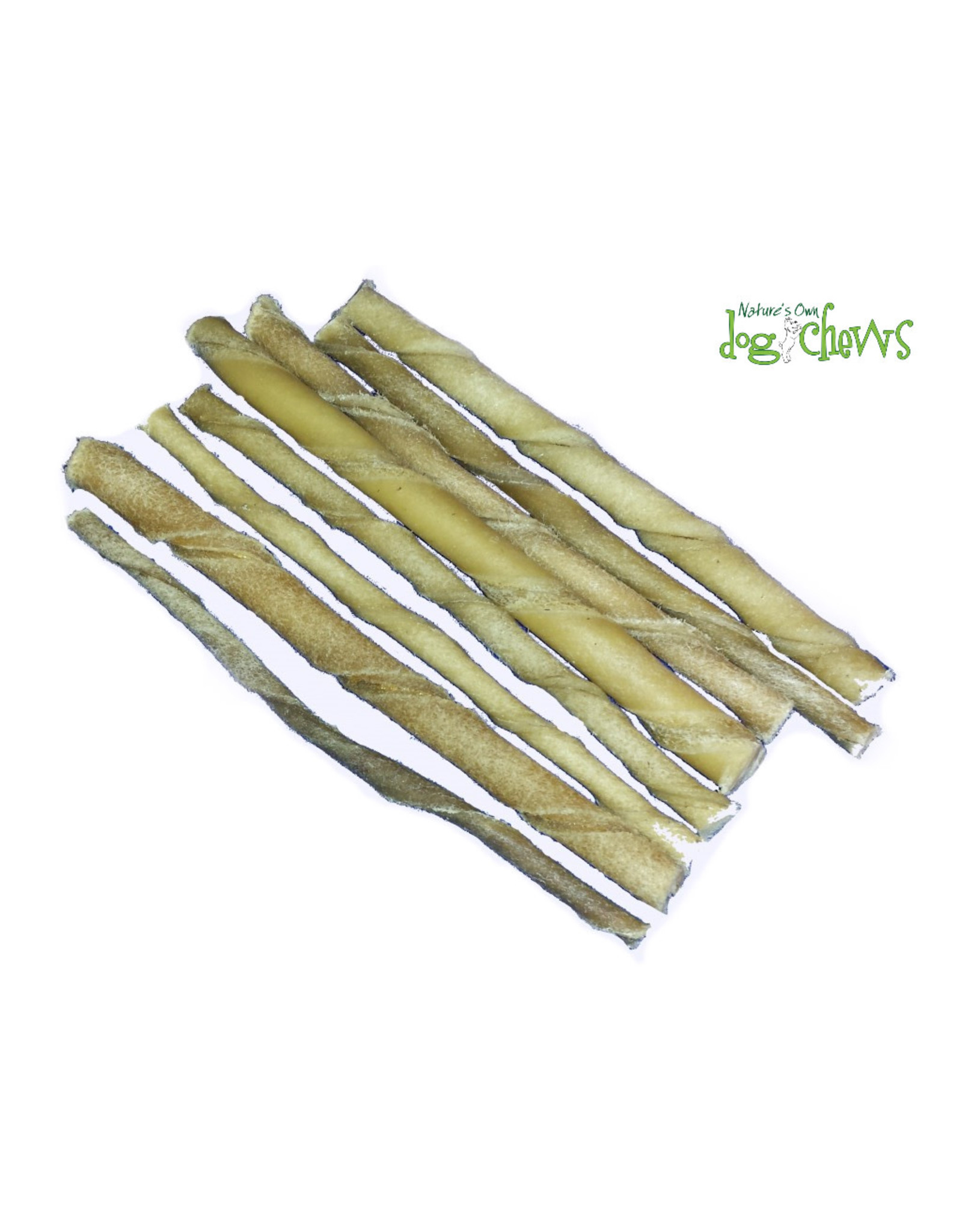 natures own dog chews Nature's Own Bâtons de buffle torsadés 5''(100)