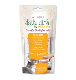 Caru Caru Smoothie Poulet chat (Pqt.4x 0.5oz)