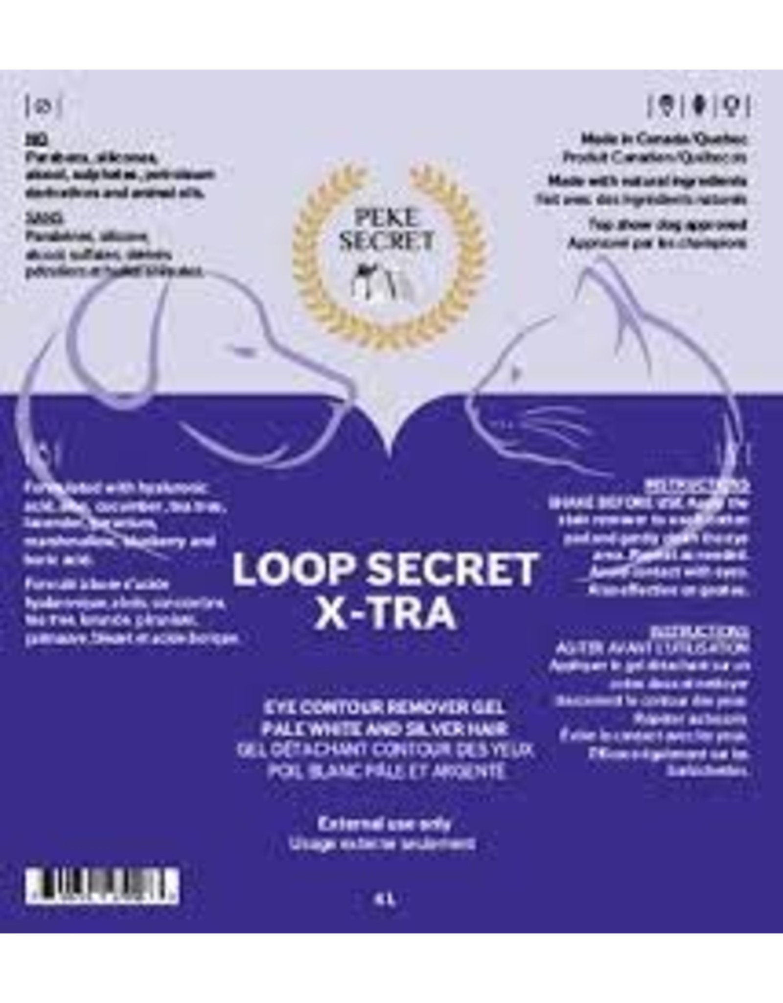 Peke Secret PEKE X-TRA LOOP Secret Détachant 60ml