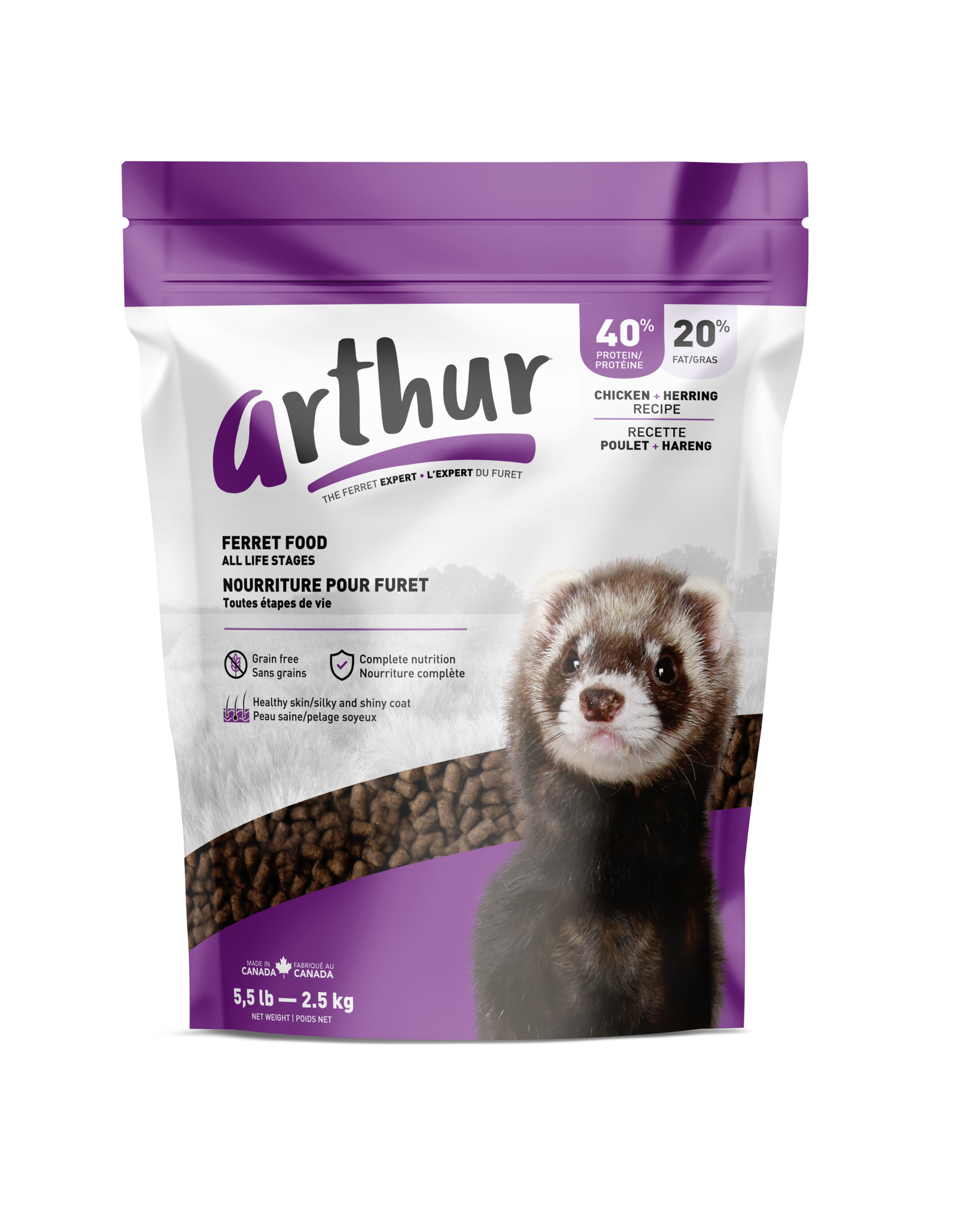 Arthur Arthur Nourriture Furret 2.5Kg
