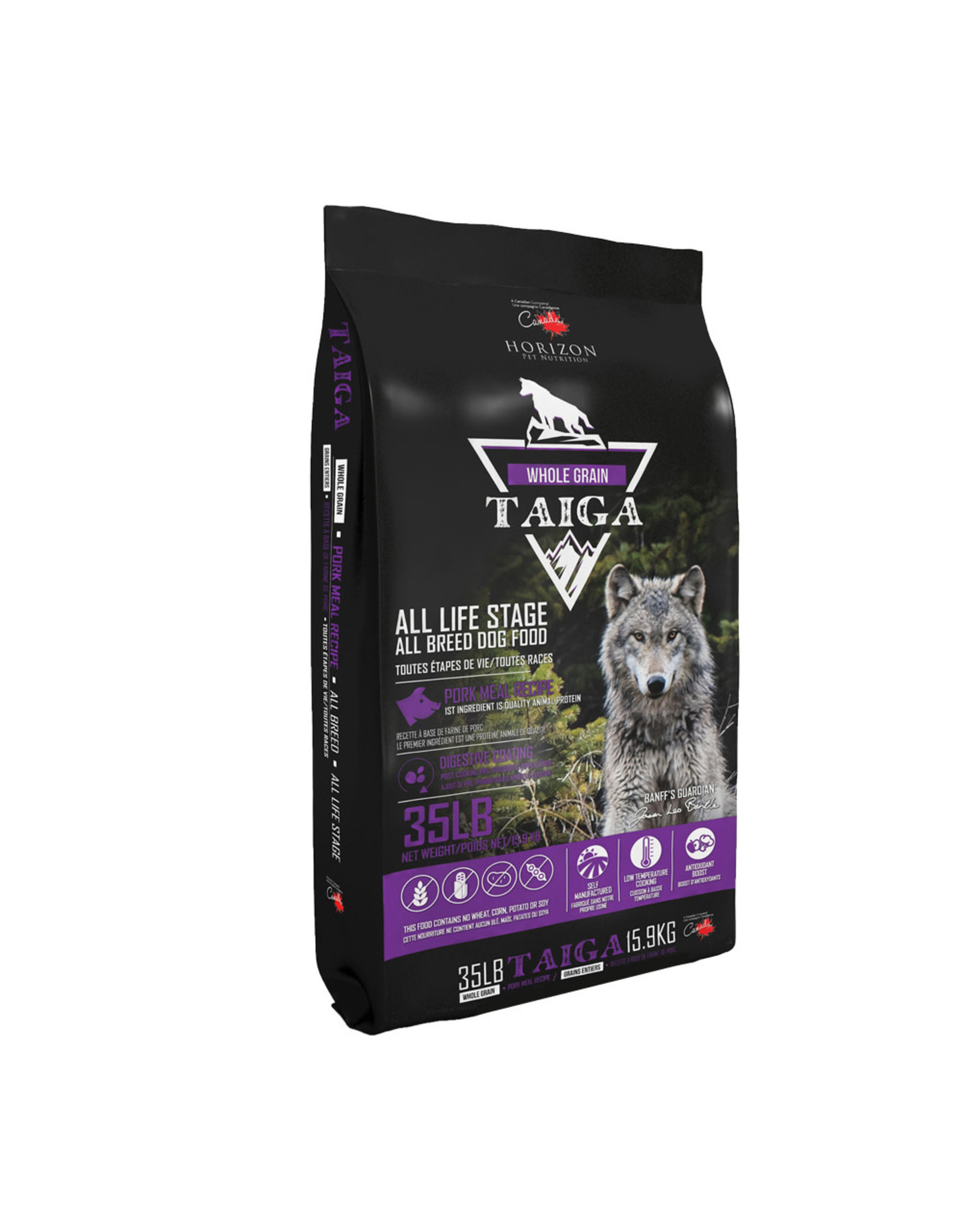 horizon Horizon Taiga Porc avec grains 15.9kg