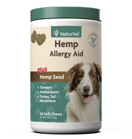 naturvet NaturVet Gâteries Hemp Allergy Aid 6.3oz