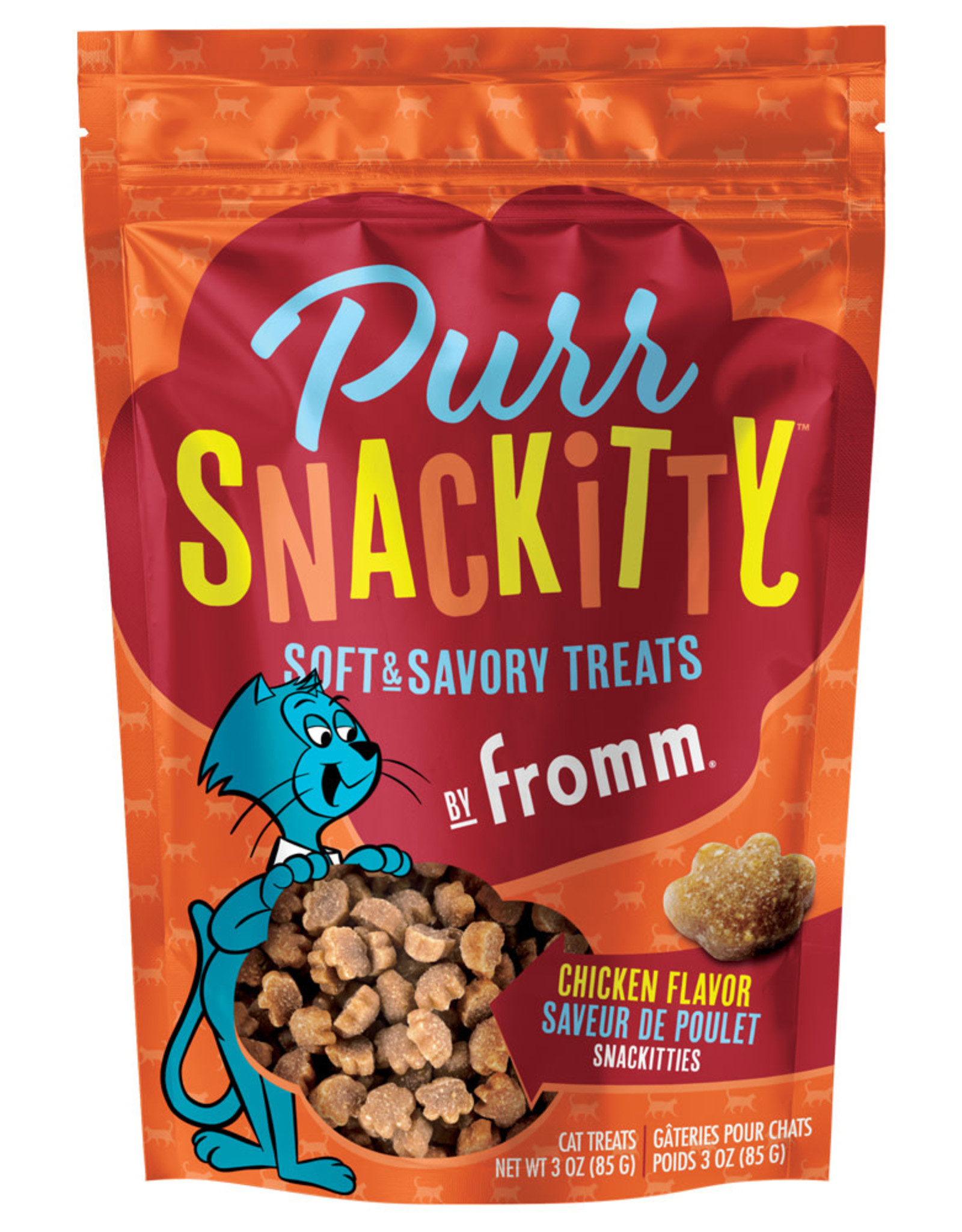 Fromm Fromm PurrSnackitty Gâteries tendres Poulet 3oz (Chat)