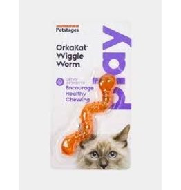 outward hound Petstages OrkaKat  Wiggle worm infusé herbe a chat