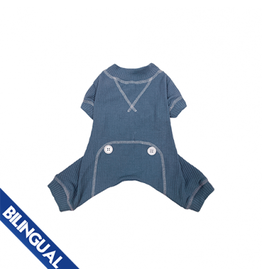 foufoudog FFD Pyjamas thermal bleu