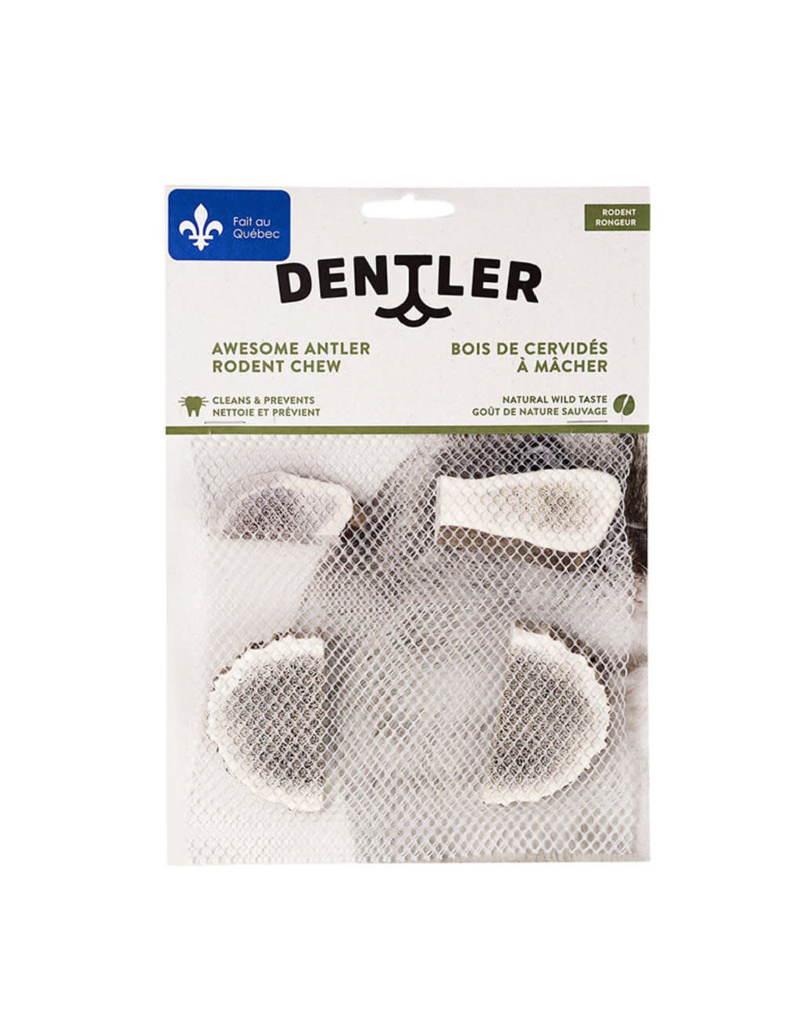 Dentler Jawgler bois cervidé rongeurs