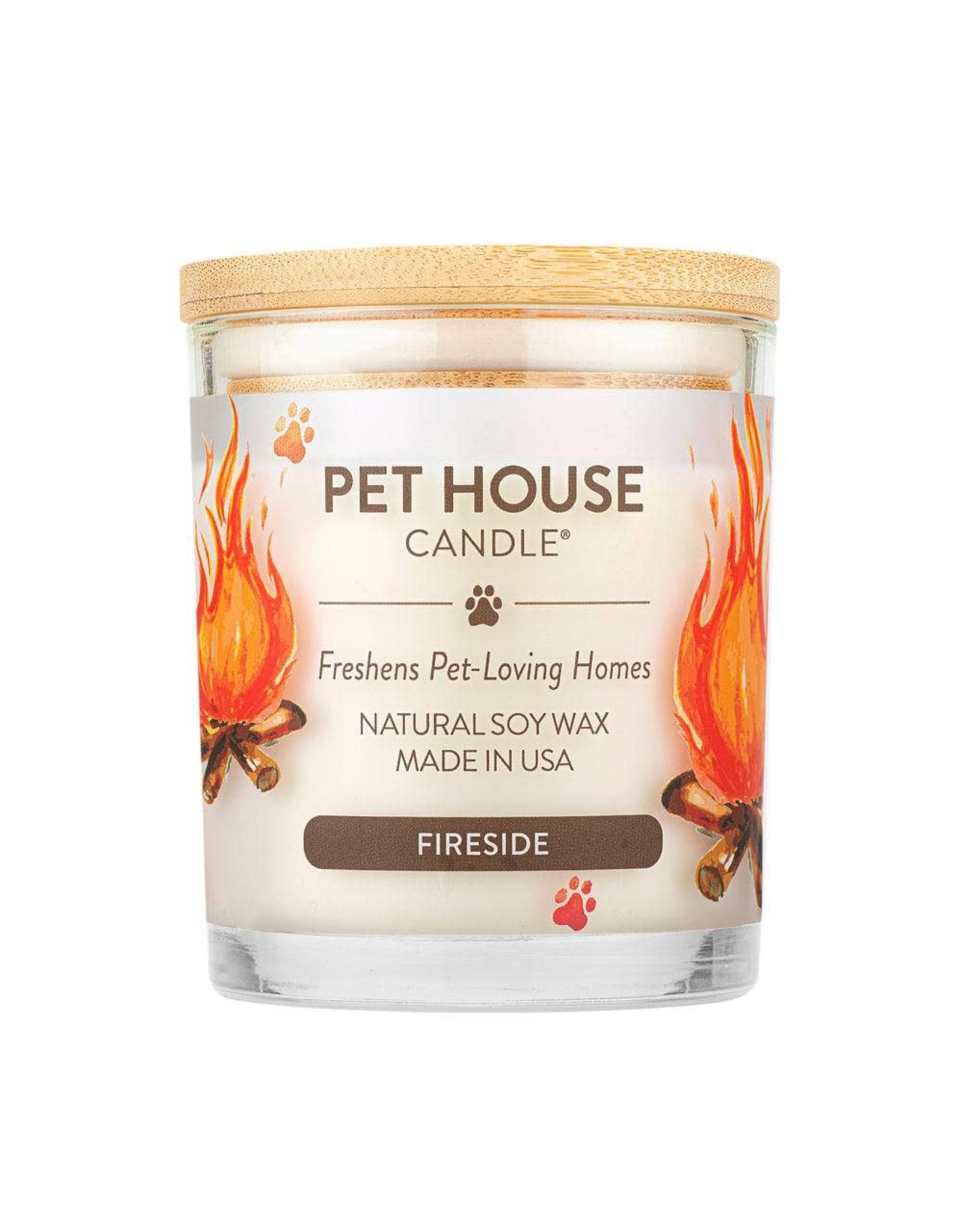 Pet House *DISC* Pet House chandelle Au coin du feu 9oz