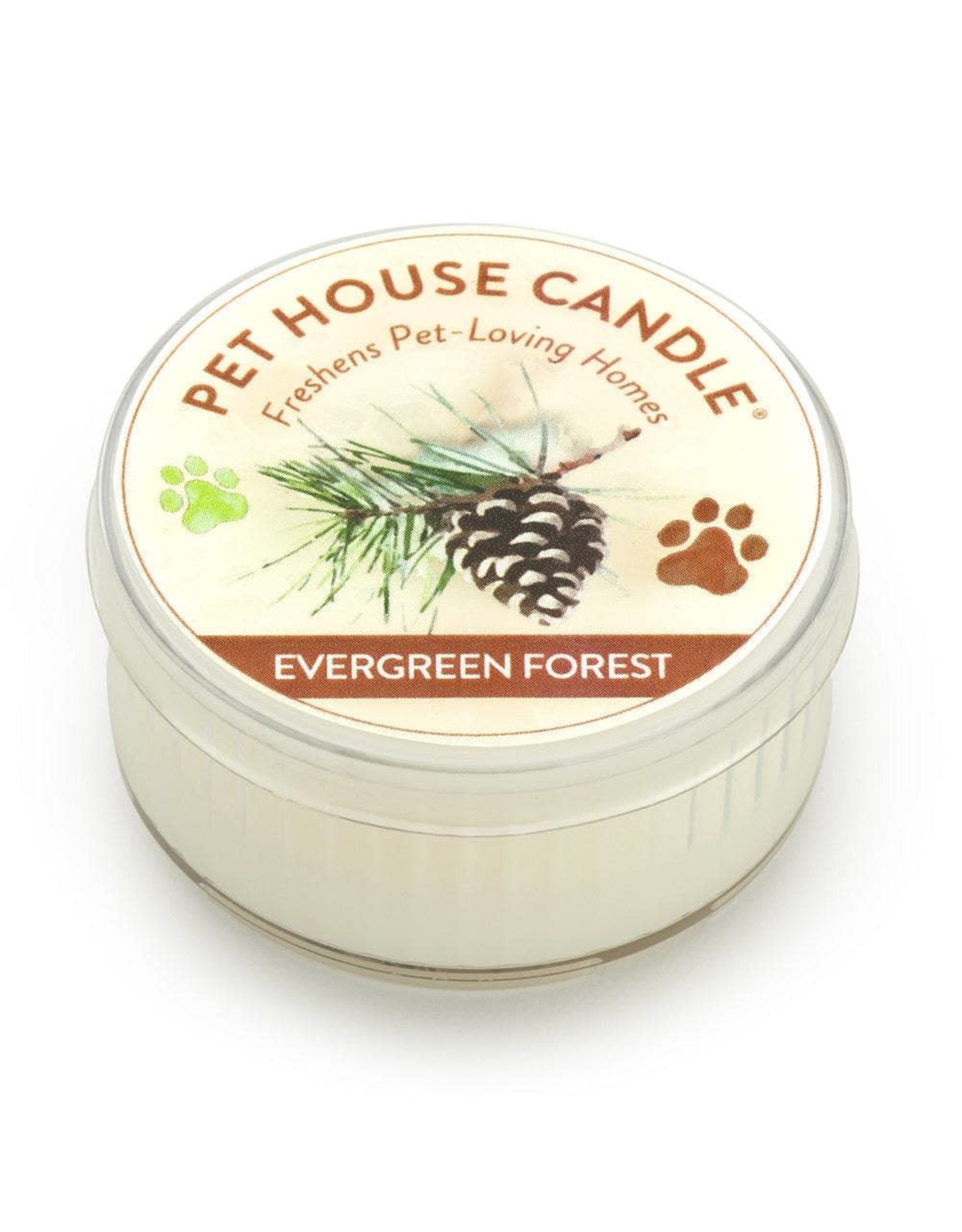 Pet House Pet House Mini chandelle - Forêt Conifères 1.5oz