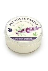 Pet House Pet House Mini chandelle - Thé vert et Lavande 1.5oz