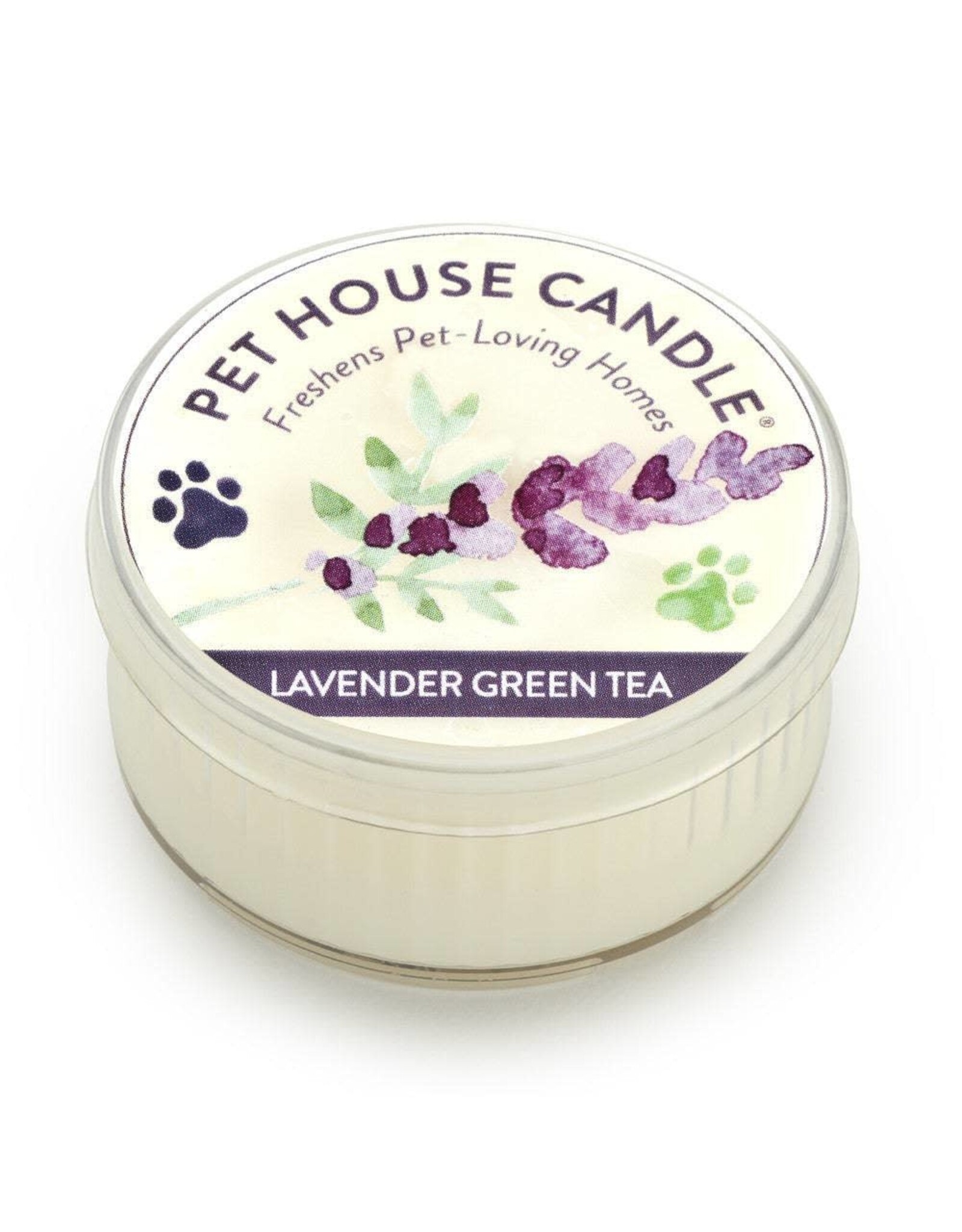 Pet House Pet House Mini chandelle - Thé vert et Lavande 1.5oz