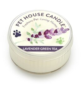 Pet House Pet House Mini chandelle - Thé vert et Lavande 1.5oz