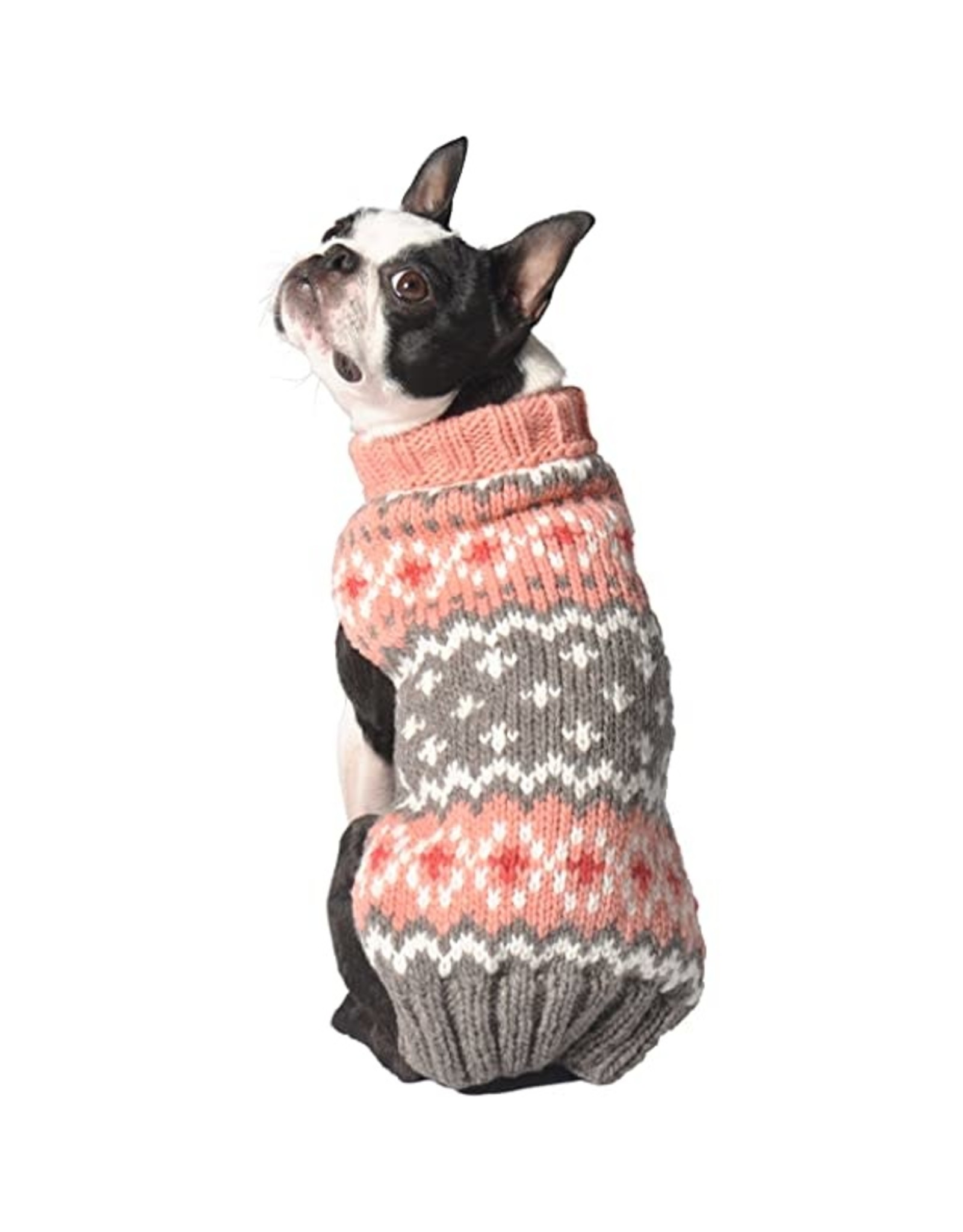 Chilly dog Chilly dog Peach Fairisle