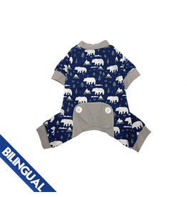 foufoudog *DISC* FFD Pyjamas Heritage polar bleu