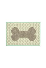 loving pets Loving Pets tapis pour bols os aqua 12.5''x19.25''