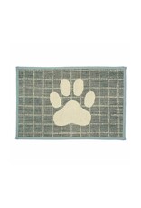 loving pets Loving Pets tapis pour bols patte à carreaux 12.5''x19.25''