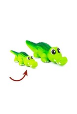 Bud's Bud'z jouet latex aligator vert 5.9''