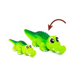 Bud's Bud'z jouet latex aligator vert 8.2''