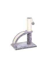 Bud's *DISC* Bud'z griffoir avec arc de massage logan gris 35x25x43cm