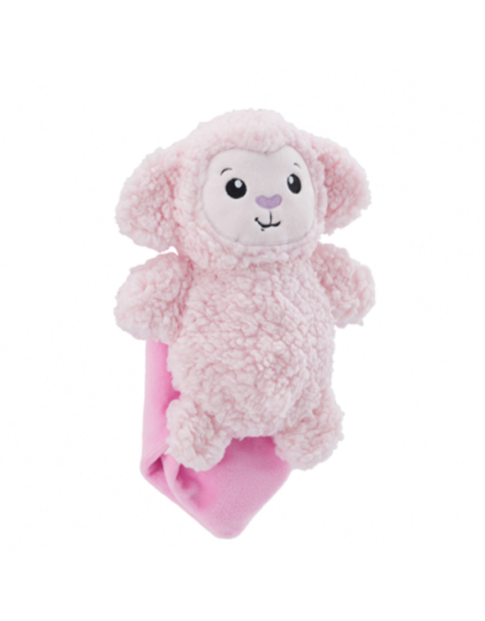 kyjen Outward Hound Blanket buddies agneau rose