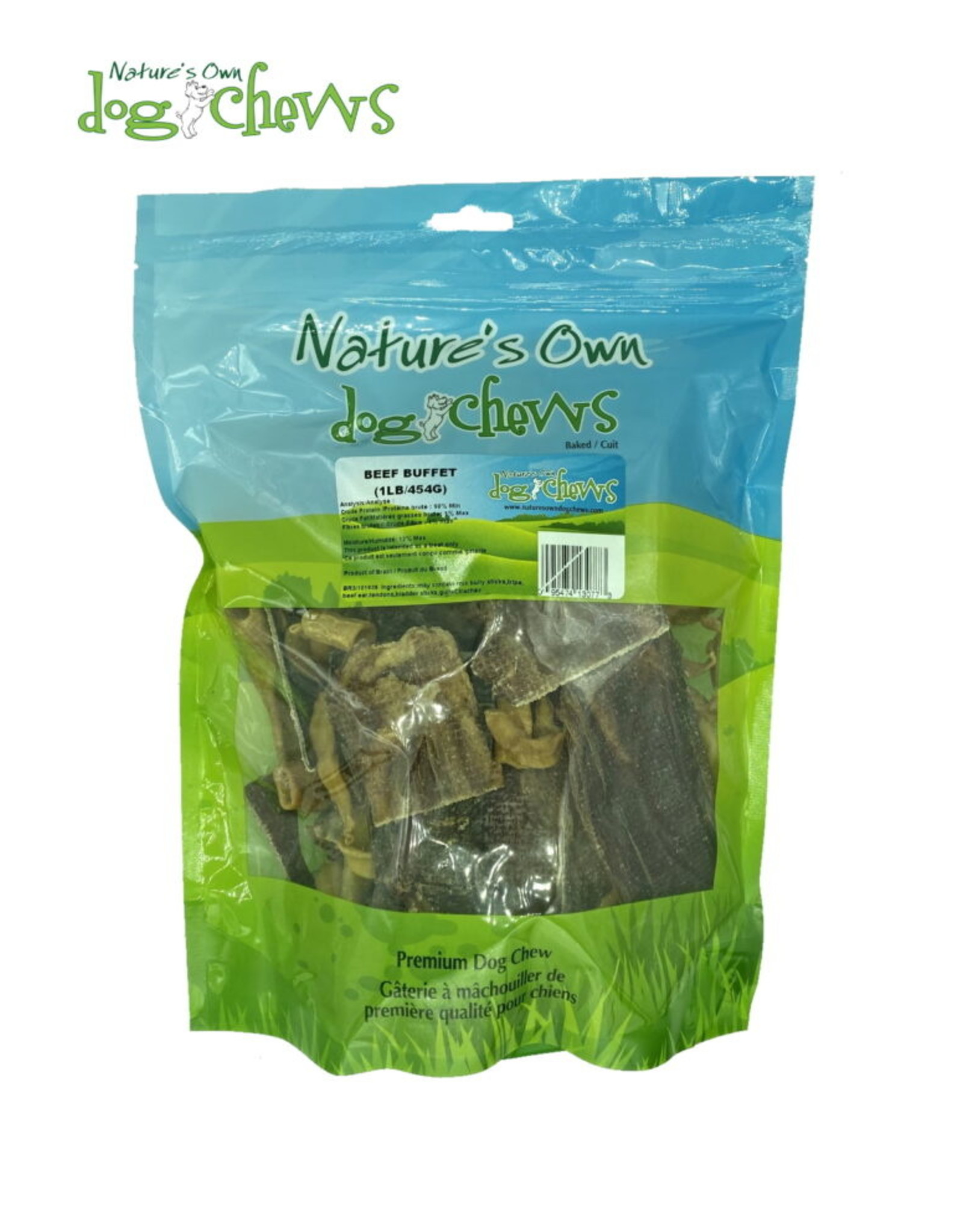 natures own dog chews Nature's Own Buffet Boeuf 16oz