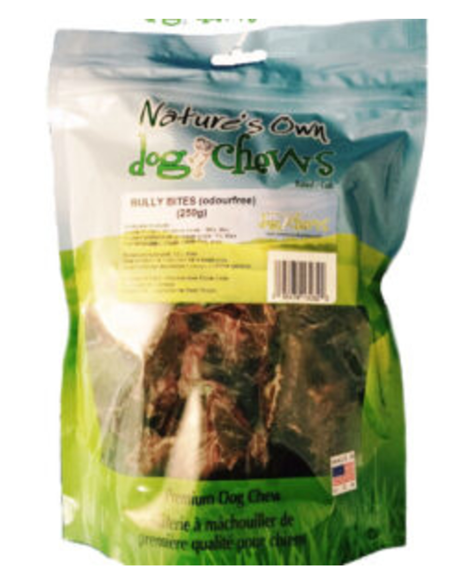 natures own dog chews Nature's Own Bully bites 250g