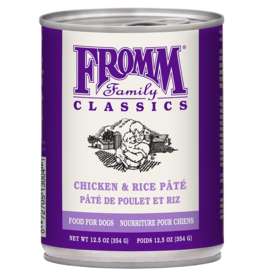 Fromm Fromm Classic paté poulet et riz 12.5oz