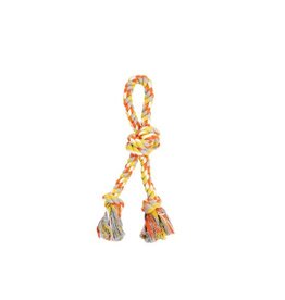 Bud's Bud'z corde double 3 noeuds orange et jaune 11.5''