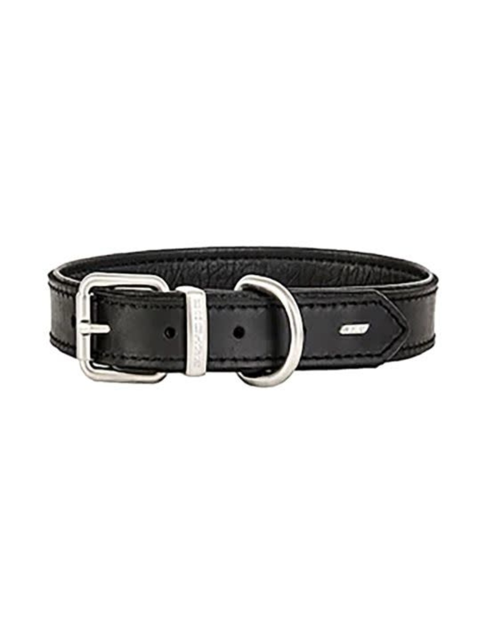 EZYDOG *DISC* Ezydog Collier Oxford cuir noir