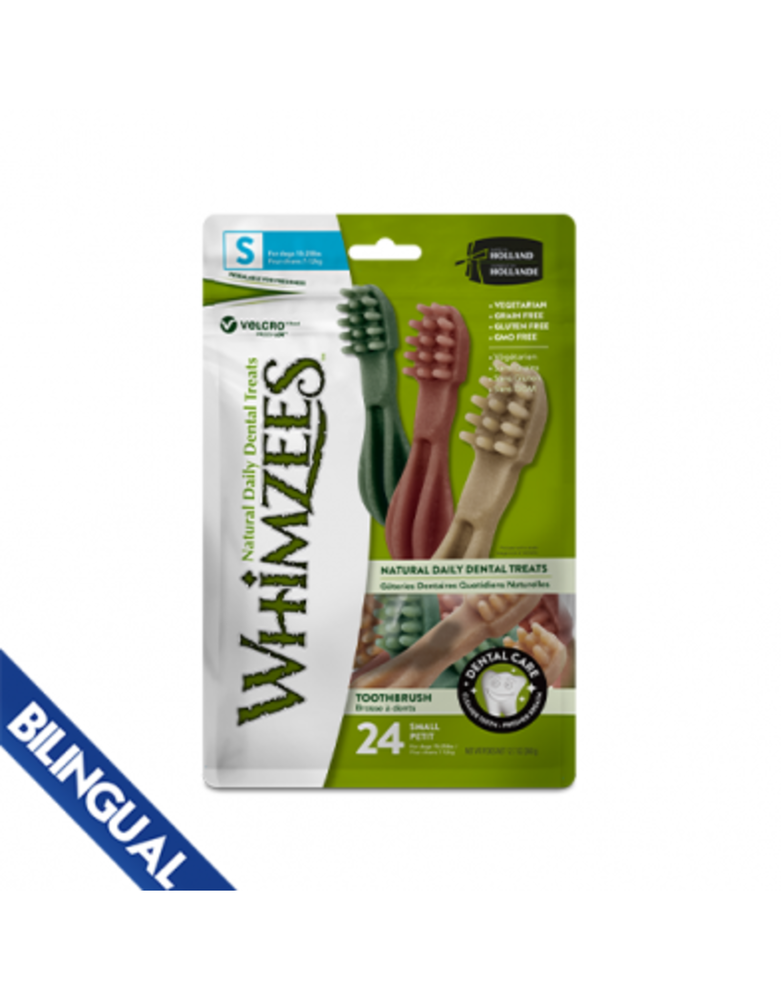 paragon pet products Whimzees brosses à dent S (24)