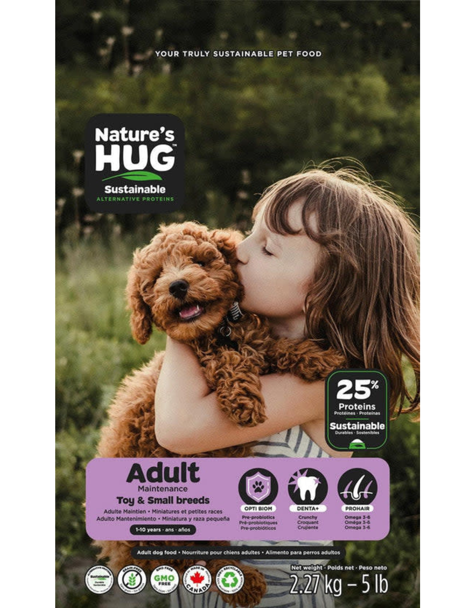 Nature's Hug Nature's Hug adulte petite race 5 lbs