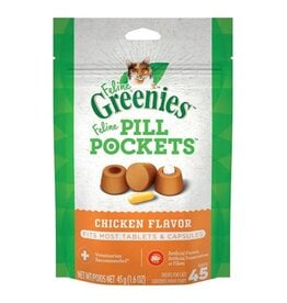 Greenies Greenies Pill Pockets Poulet 1.6oz (Chat)