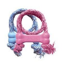 kong Kong Puppy goodie bone avec corde XS