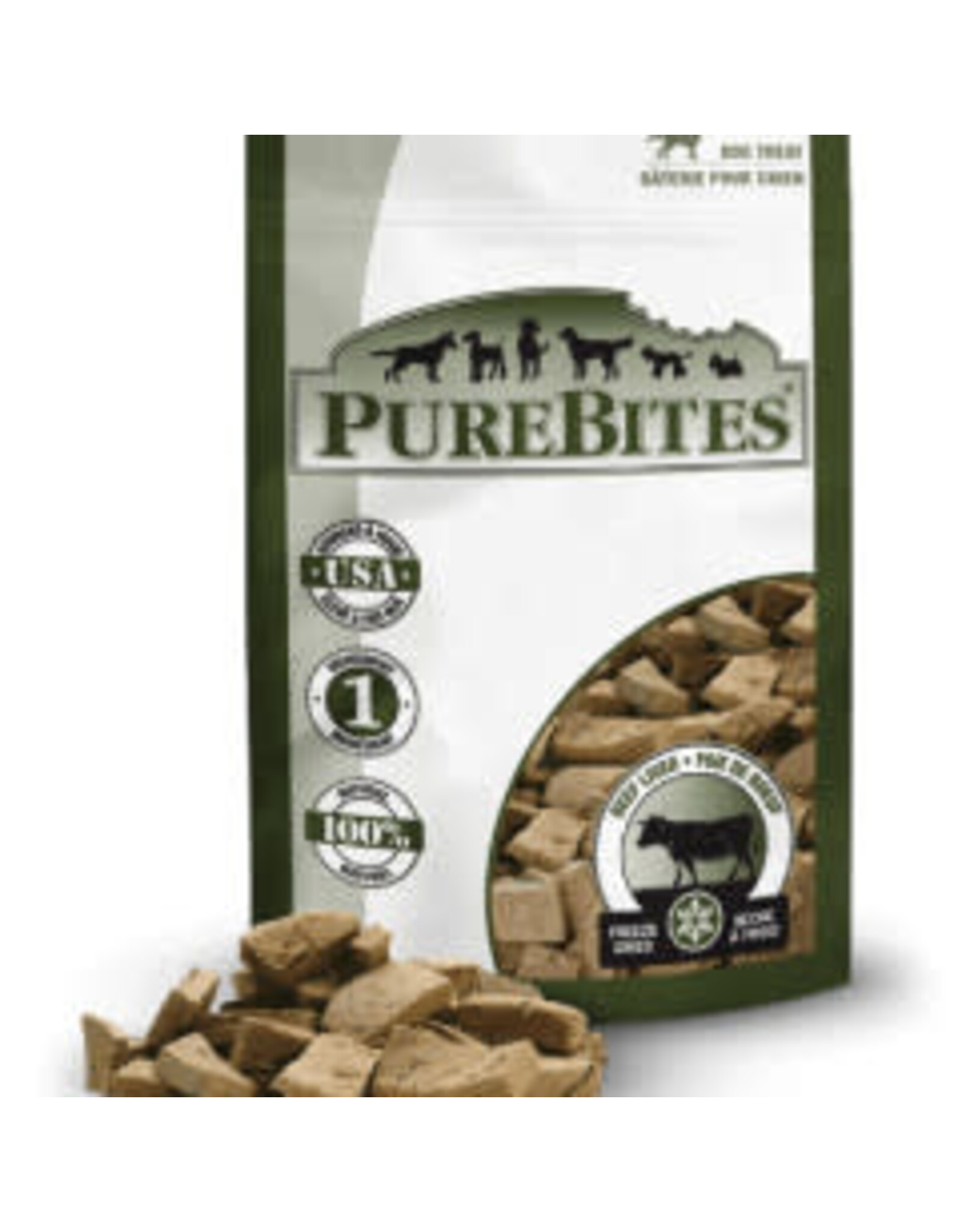 pure bites Purebites Gâteries foie Boeuf