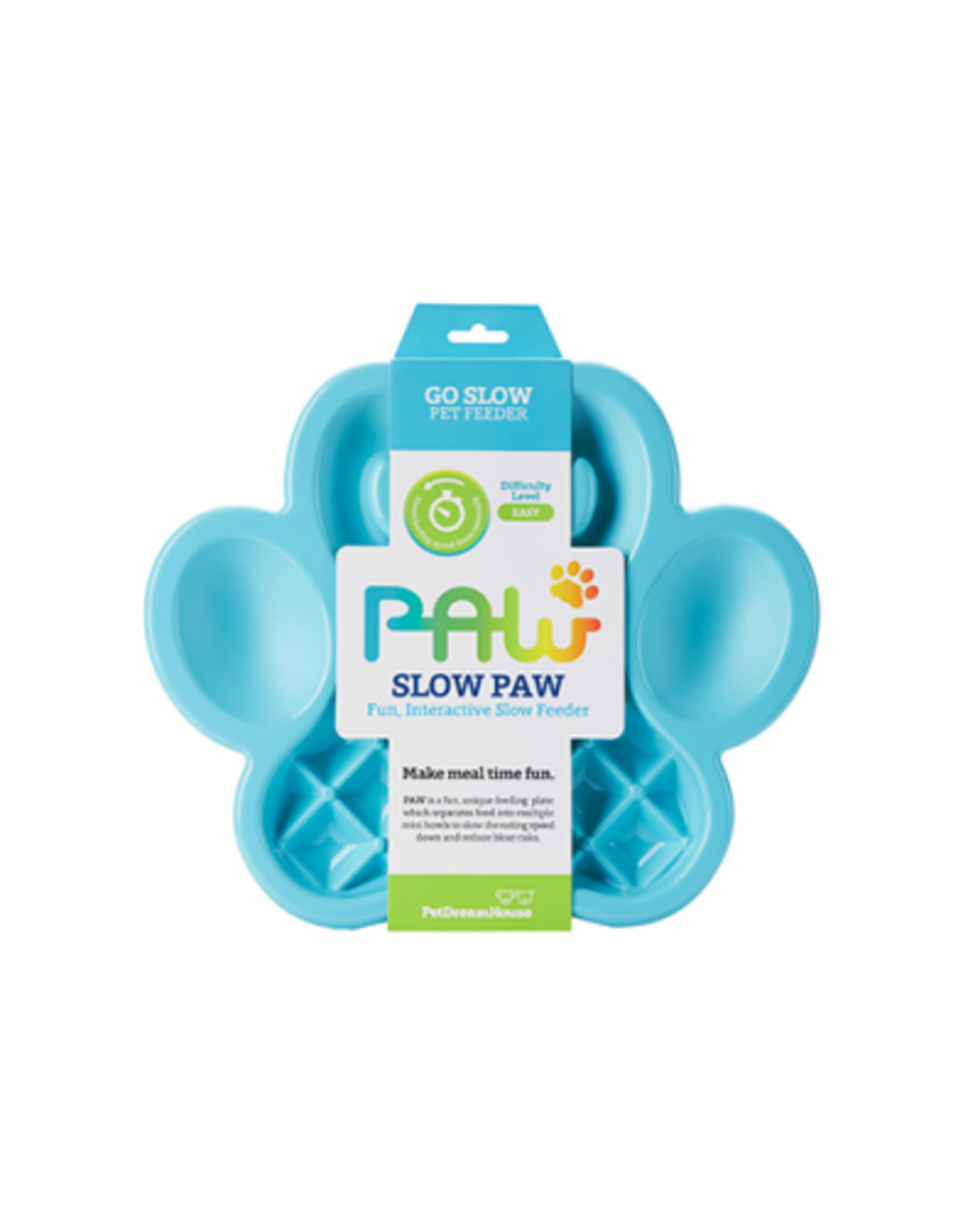 PetDreamHouse PetDreamHouse Bols ralentisseur patte bleu